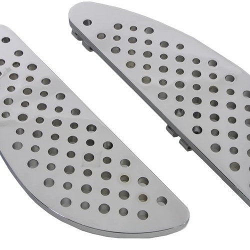 Driver Chrome Half Moon Footboard Set for Harley-Davidson