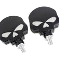 Skull Highway Footpeg Set Black for Harley-Davidson