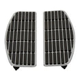 Footboard Mat Set Chrome for Harley-Davidson