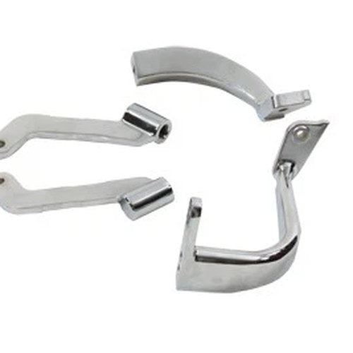 Footboard Mount Bracket Set Chrome for Harley-Davidson