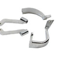 Footboard Mount Bracket Set Chrome for Harley-Davidson