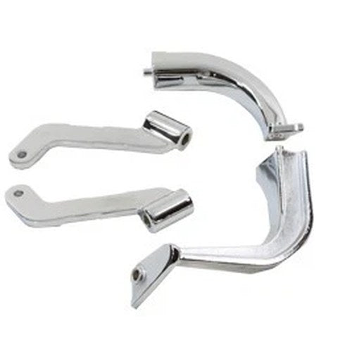 Footboard Mount Bracket Set Chrome for Harley-Davidson
