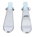 Chrome Spoon Footpeg Set for Harley-Davidson