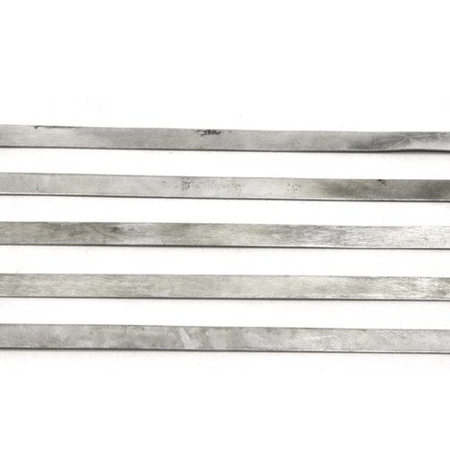 Cadmium Feed Oil Line Straps for Harley-Davidson