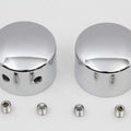 Swingarm Dome Cover Set Chrome for Harley-Davidson