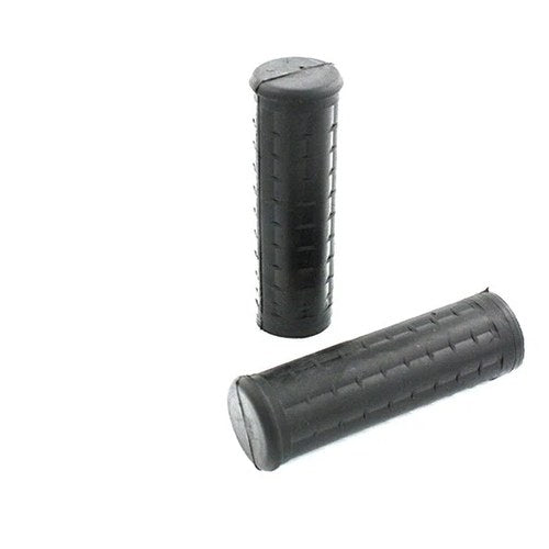 Replica Black Waffle Grips without Plug Hole for Harley-Davidson
