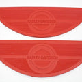 Red Oval Footbaord Set for Harley-Davidson
