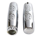 Billet Skull Style Grip Set for Harley-Davidson