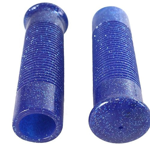 Blue Metal Flake Grip Set for Harley-Davidson