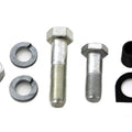 Cadmium Starter Crank and Kick Starter Pedal Mounting Kit for Harley-Davidson