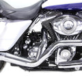 Chrome 2:1 Exhaust Header Set for Harley-Davidson