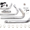 Wyatt Gatling Dresser True Dual Exhaust Set for Harley-Davidson