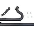 XL Shotgun Exhaust Drag Pipe Set Black for Harley-Davidson