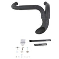 XL Flame Thrower Header Set Black for Harley-Davidson