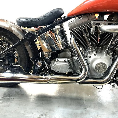 Wyatt Gatling Holeshot Exhaust Set Chrome for Harley-Davidson