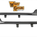 Wyatt Gatling 29 inch Fishtail Tip Extension Set for Harley-Davidson