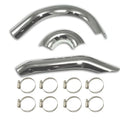 Dual Exhaust Pipe Heat Shield Set for Harley-Davidson