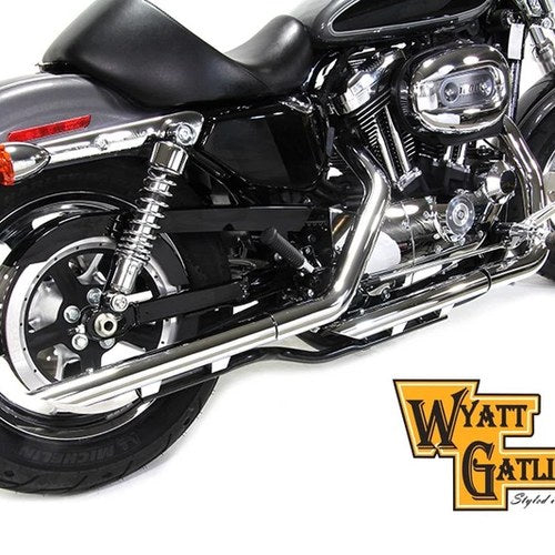 Wyatt Gatling Exhaust Pipe Extension Set for Harley-Davidson