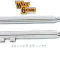 Wyatt Gatling 28-5/8 inch Bullet Muffler Set for Harley-Davidson
