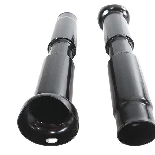 Wyatt Gatling 3-1/8 inch Torque Tube Baffle Set Smooth Type for Harley-Davidson