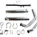 Tapered Muffler Exhaust Kit Chrome for Harley-Davidson