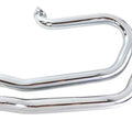Alphabet FX-FXE Exhaust Header Set Chrome for Harley-Davidson