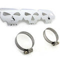 Chrome Skull Heat Shield for Harley-Davidson