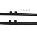 M8 36 inch Straight Fishtail Exhaust Extension Set Black for Harley-Davidson