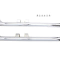 M8 36 inch Straight Fishtail Exhaust Extension Set Chrome for Harley-Davidson