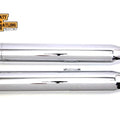 Wyatt Gatling Long Cannon Slip On Muffler Set for Harley-Davidson
