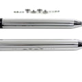 Muffler Set with Black Hollow Point End Tips for Harley-Davidson
