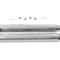 Muffler Set with Black Shooter Style Ends for Harley-Davidson