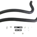 Wyatt Gatling Smooth Radius Pipe Set Black for Harley-Davidson