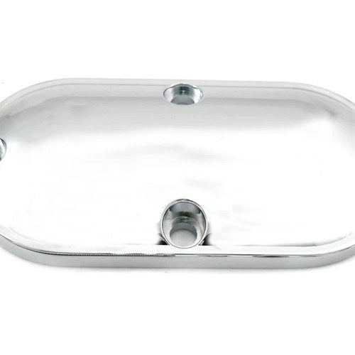 Chrome Smooth Inspection Cover for Harley-Davidson