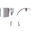 Chrome Turn Signal Visor for Harley-Davidson