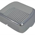 Chrome Finned Panhead Style Coil Cover for Harley-Davidson