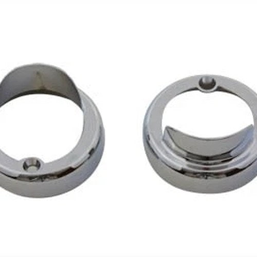 Chrome Bullet Marker Lamp Visor for Harley-Davidson
