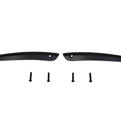Black Split Windshield Trim Set for Harley-Davidson