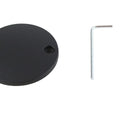 M8 Ignition System Cover Domed Matte Black for Harley-Davidson