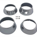 Tachometer and Speedometer Cover Set for Harley-Davidson