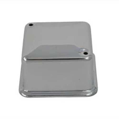 Chrome 6 Volt Delco Type 3-Brush Regulator Cover for Harley-Davidson