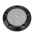 Black 5-Hole Perforated Ignition System Cover for Harley-Davidson