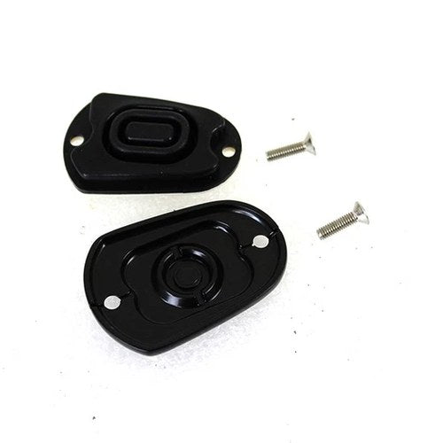 Rear Master Cylinder Cover Black for Harley-Davidson