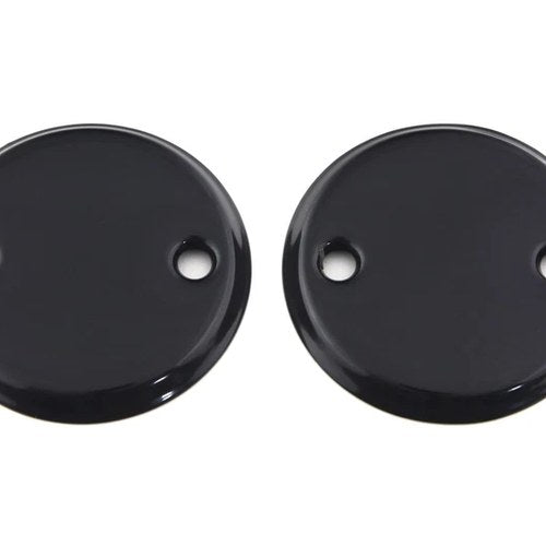 45 inch Inspection Cover Set Black for Harley-Davidson