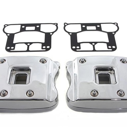 Rocker Box Cover Set Chrome for Harley-Davidson