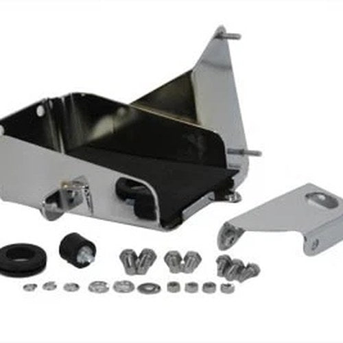 Xlh Battery Carrier Kit Chrome for Harley-Davidson