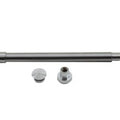 Chrome Flush Mount Front Axle for Harley-Davidson