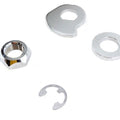 Flt Rear Axle Nut Kit Zinc Plated for Harley-Davidson