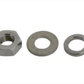 Rear Axle Nut Kit Chrome for Harley-Davidson
