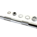 Chrome Rear Axle adjuster and Nut Kit for Harley-Davidson